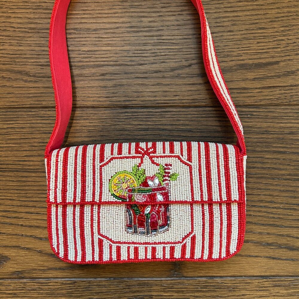 Fiona Beaded Bag - Food and Drink Edition - BRAND NEW - Picture 4 of 8